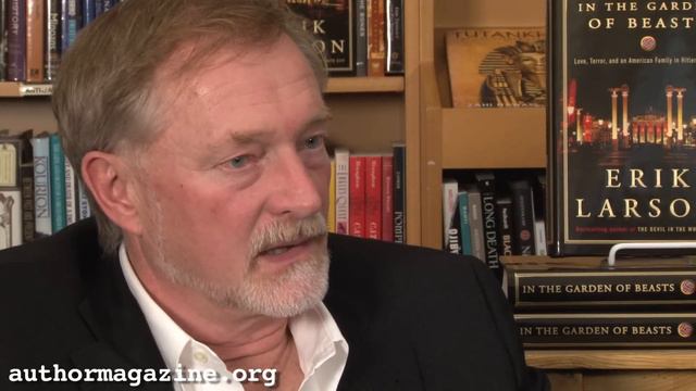 Erik Larson Interview смотреть онлайн