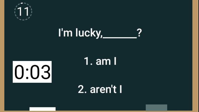 Tag Questions Quiz | English test смотреть онлайн