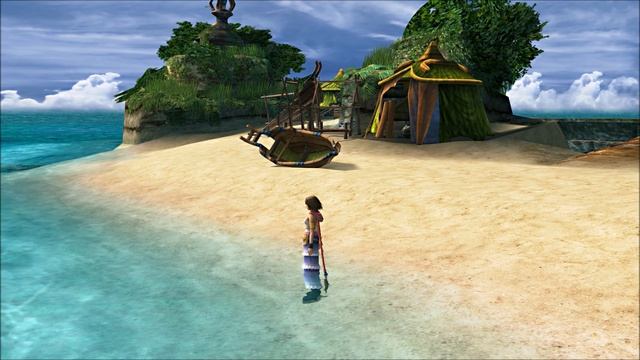 Final Fantasy X OST - Yuna's Theme music Extended with Beach and Waves sound for chilling смотреть онлайн