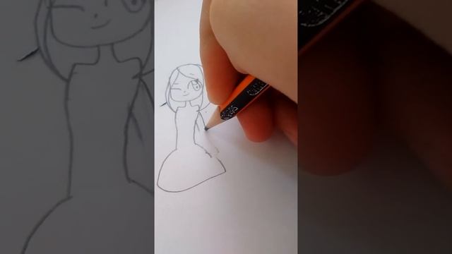 Как нарисовать девочку :-) смотреть онлайн