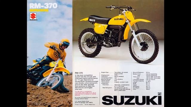 History of the Suzuki RM370 1976-1977 / DirtBikeDudeZ смотреть онлайн