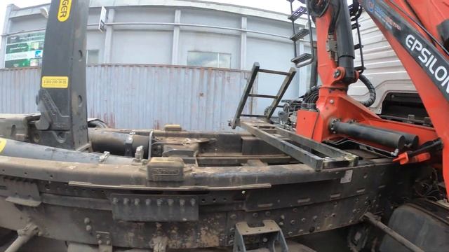 Манипулятор Epsilon M100Z и мультилифт Palfinger. Сервисное обслуживание