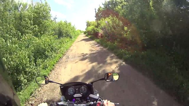 Поездка на Речку | Дон и Сосна в одном кадре | Honda CB 400 смотреть онлайн