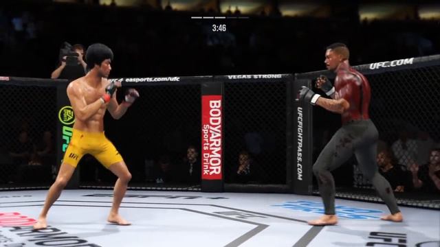 UFC 4 | Bruce Lee vs. Dudley Street Fighter REMATCH (EA Sports UFC 4) смотреть онлайн