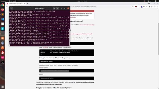 An error has occurred while trying to create a virtualbox host-only network interface смотреть онлайн