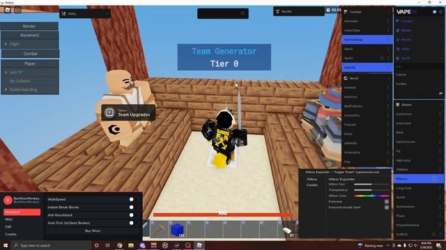[NEW] Roblox Bedwars Script GUI / Hack | Kill Aura | Scaffold + Reach | *PASTEBIN 2022* смотреть онлайн