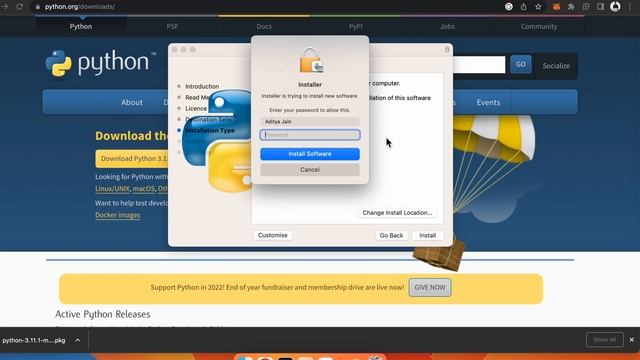 Python 3.11 Installation on macOS 13 (Ventura) | aducators.in смотреть онлайн