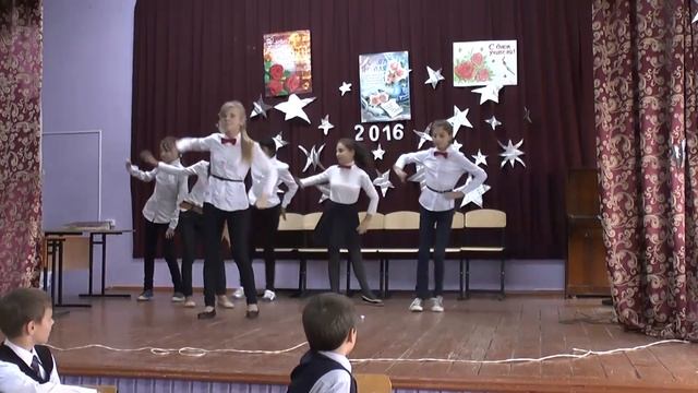 Выступление и танец 6 класса на день учителя. смотреть онлайн