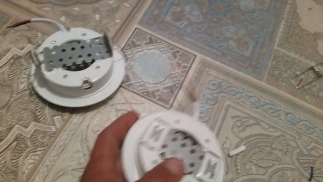 Монтаж светильника GX53 без закладной смотреть онлайн