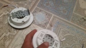 Монтаж светильника GX53 без закладной