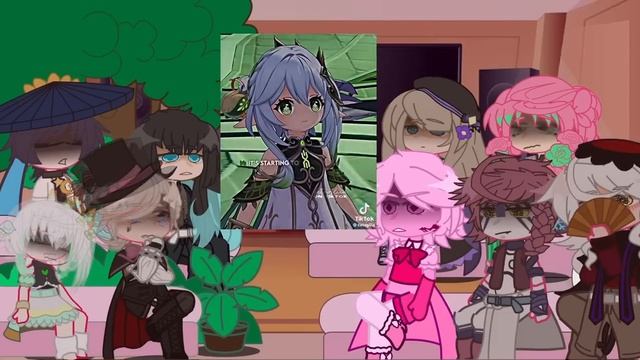 My Fav Characters React to Each other | little of Lyney and Nahida | | 4/6 |+ Lyney | Lil of ayano смотреть онлайн