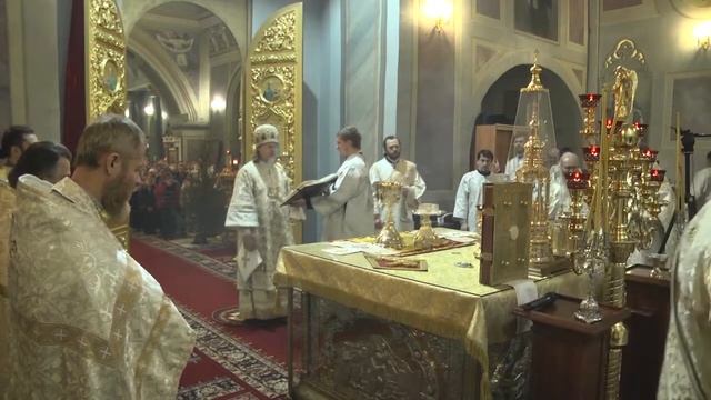 Следуя за Вифлеемской звездой: праздничная литургия в Христорождественском соборе. Рязань, 2019 год смотреть онлайн