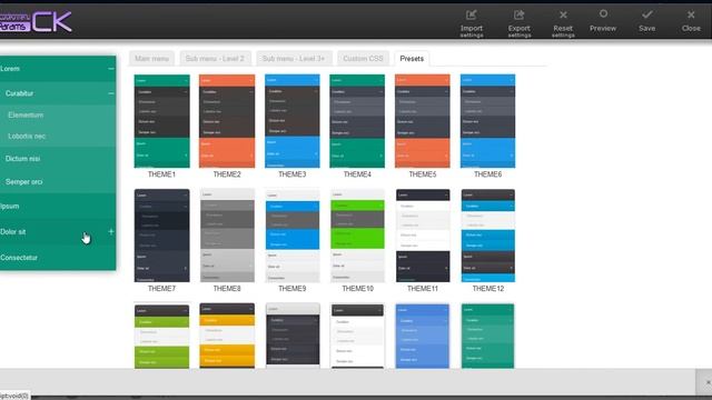 Style your Joomla! accordion menu easily without coding and 20+ themes смотреть онлайн