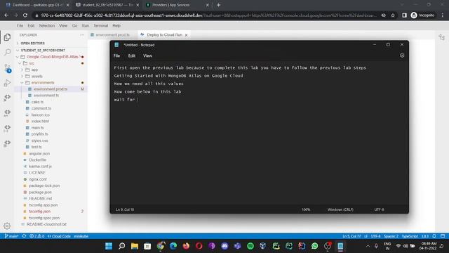 MongoDB Atlas with Natural Language API and Cloud Run | Trivia November Week 3|#qwiklabs |#GSP1094 смотреть онлайн