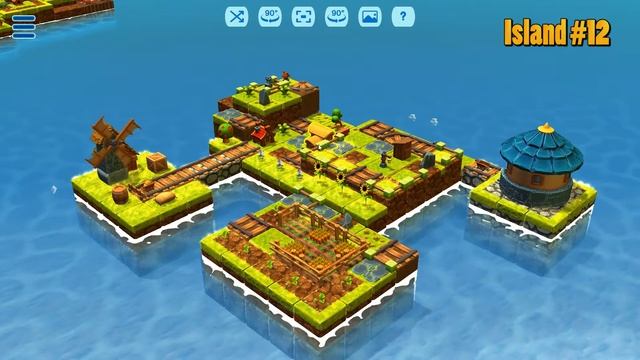 Island Farmer - Jigsaw Puzzle Level 12 Walkthrough, 100% Achievements, 1080p/60FPS смотреть онлайн
