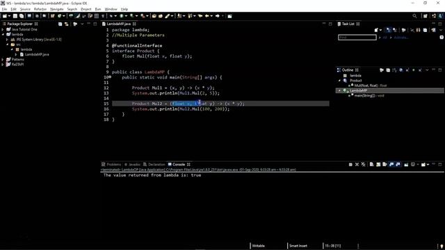 Lambda Expressions In Java | Java Lambda Tutorial For Beginners | Java Tutorial | Simplilearn смотреть онлайн