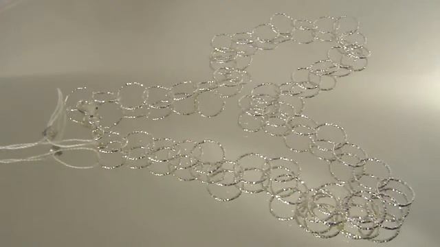 серебряная цепь - колье кольцо - serebrim.ru смотреть онлайн