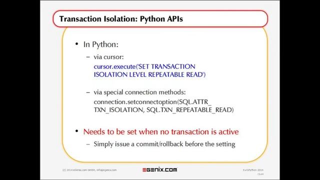 Advanced Database Programming with Python смотреть онлайн