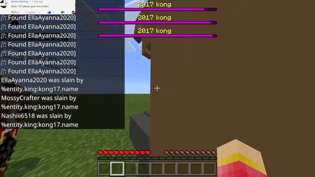 King Kong vs Players - Minecraft смотреть онлайн