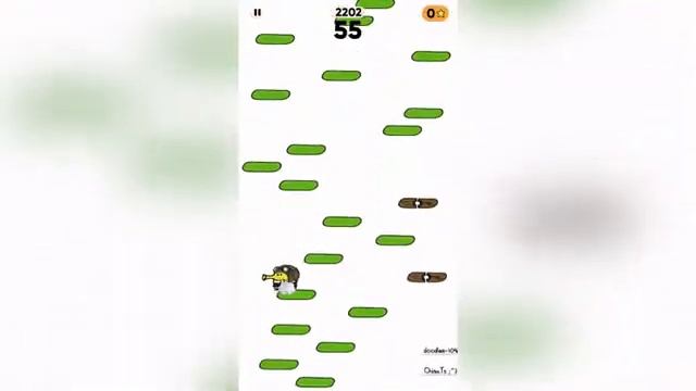 Doodle Jump 2 Level 5 Gameplay // With Game Sounds and Sped Up смотреть онлайн