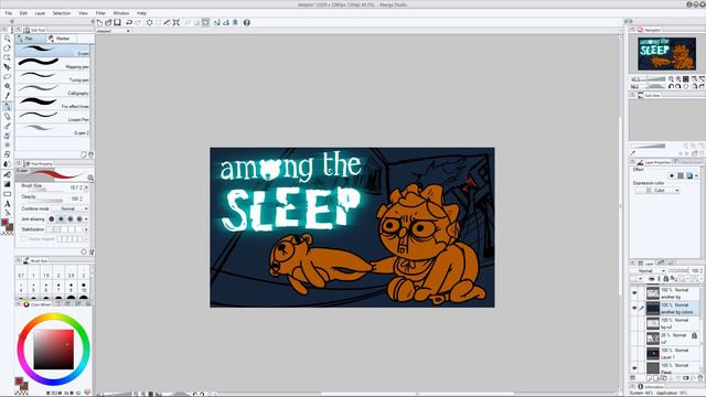 Artwork Timelapse! - Among the Sleep смотреть онлайн