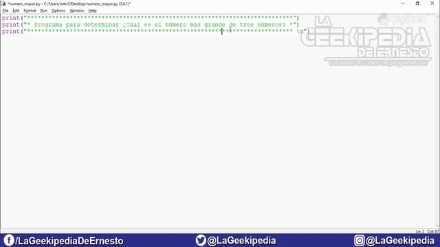 Curso Python 3 desde cero #18 | Ejercicio práctico #3 (el número más grande) смотреть онлайн