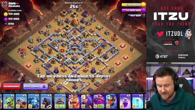 Meine BESTE und LIEBLINGS - STRATEGIE für die CLANKRIEGSLIGA in Clash of Clans смотреть онлайн