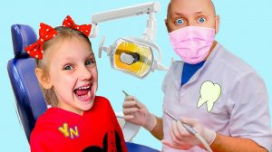 История о том как Настя не хочет лечить зубы