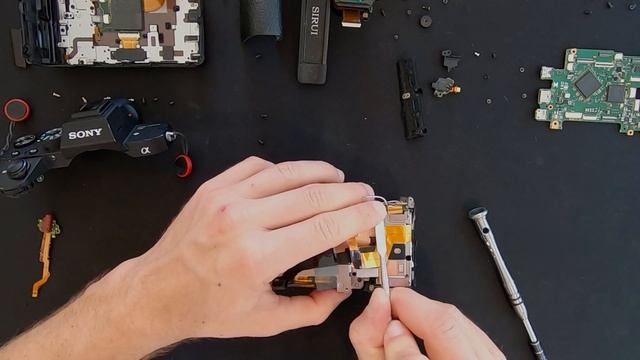 How To Fix A7iii Broken Mic Port | Sony A73  Teardown