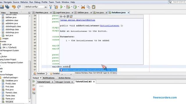Java GUI/swing Tutorial in Bangla : How to connect data base in java swing смотреть онлайн