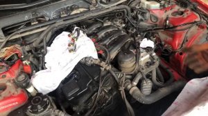 BMW 3 e90 замена датчика коленвала