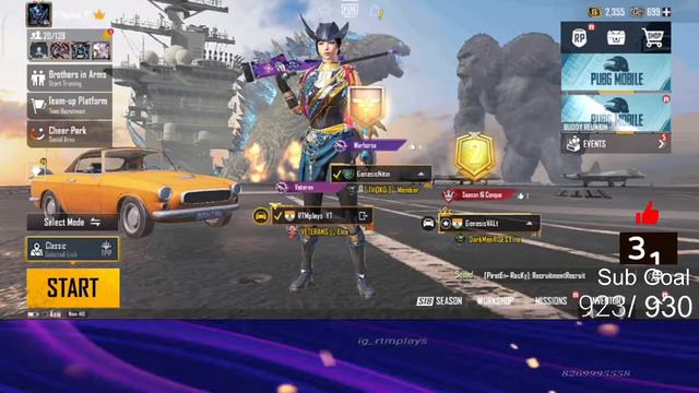 🔥KING KONG VS GODZILLA NEW UPDATE IS HERE🔥LIVE RAID🔥ROAD ON 1K🔥#POCOX2 #Ppubgmobilelive смотреть онлайн