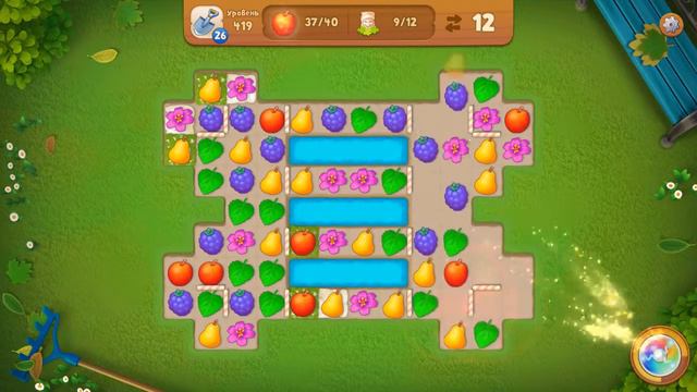 GardenScapes Level 419 Walkthrough смотреть онлайн