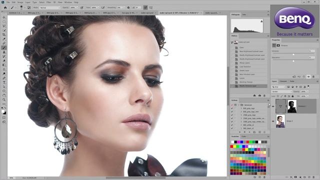 Анатомия лица и цифровой макияж