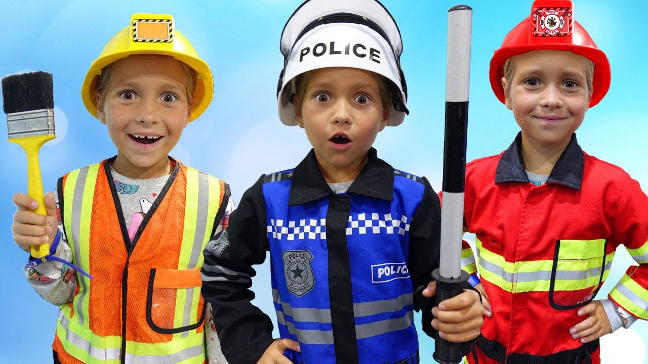 София Играет в Профессии для Детей в Детском Игровом центре смотреть онлайн