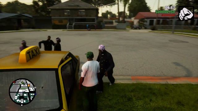 Гонка, защита/GTA San Andreas-The Defititive Edition смотреть онлайн