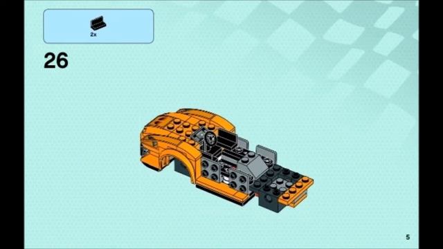 LEGO Speed Champions 75909 McLaren P1 Instructions
