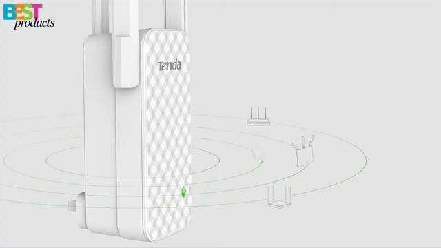 Tenda A12 - 300Mbps Wi-Fi Router / Three-way Transmission / Large And Multi-room Coverage