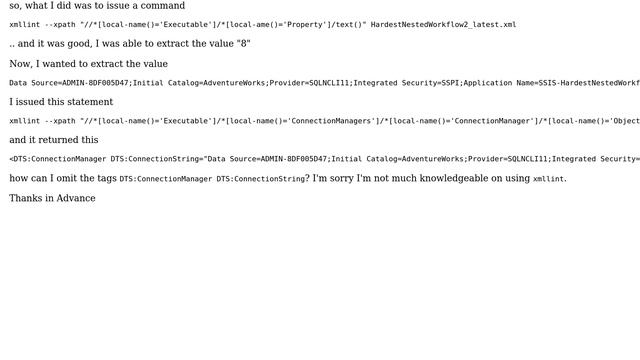 Unix & Linux: xmllint usage - having a hard time getting xml attributes смотреть онлайн