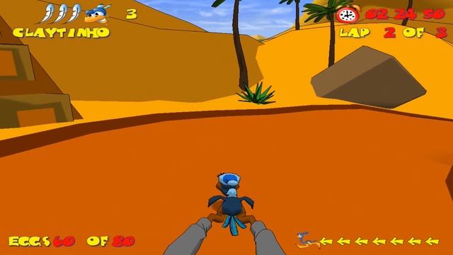 Conversa aleatória e Gameplay - Ostrich Runner - Ep4 смотреть онлайн