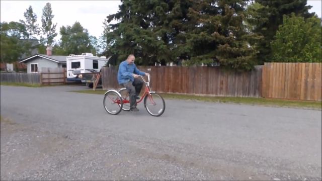 Рекомендую! Трехколесный велосипед для взрослых Прикольный транспорт Adult Trike смотреть онлайн