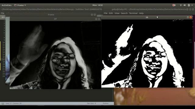 ? DETECCIÓN DE MOVIMIENTO (Con sustracción de imágenes) - OpenCV y Python смотреть онлайн