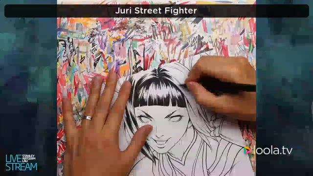 Street Fighter Juri Sketch PART 1 смотреть онлайн