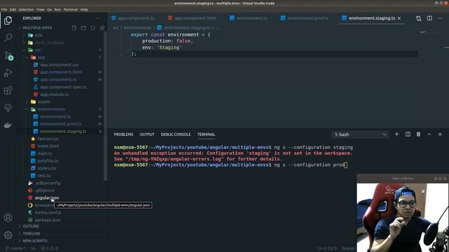 Angular: Trabajando con múltiples entornos смотреть онлайн