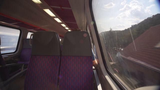 Czech Republic, Prague, Train Ride From Praha-hlavní Nádraží To Praha-Radotín