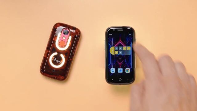 Unihertz Jelly Star — микро смартфон в полупрозрачном корпусе и с глифами в стиле Nothing Phone (1) смотреть онлайн