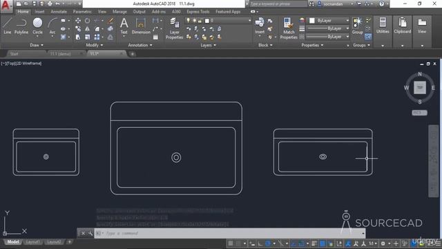 Autodesk Autocad - Inserting Blocks - Video 93 смотреть онлайн