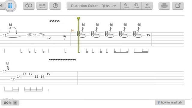 Ballad Of Death Dj Ashba Tabs