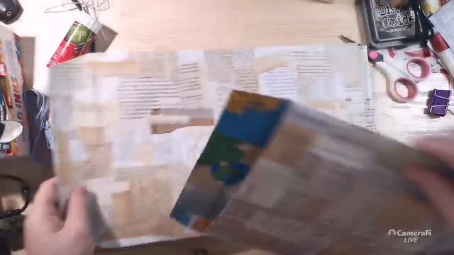 Newspaper junk journal and ephemera - Starving Emma смотреть онлайн