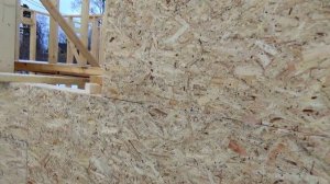 Монтаж осб на стены. Уткино. День 8.